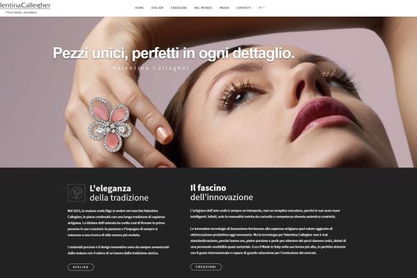 Sito web Valentina Callegher